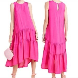 Anthropologie Maeve Marlene Tiered Maxi Dress